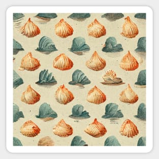 Vintage seashells Sticker